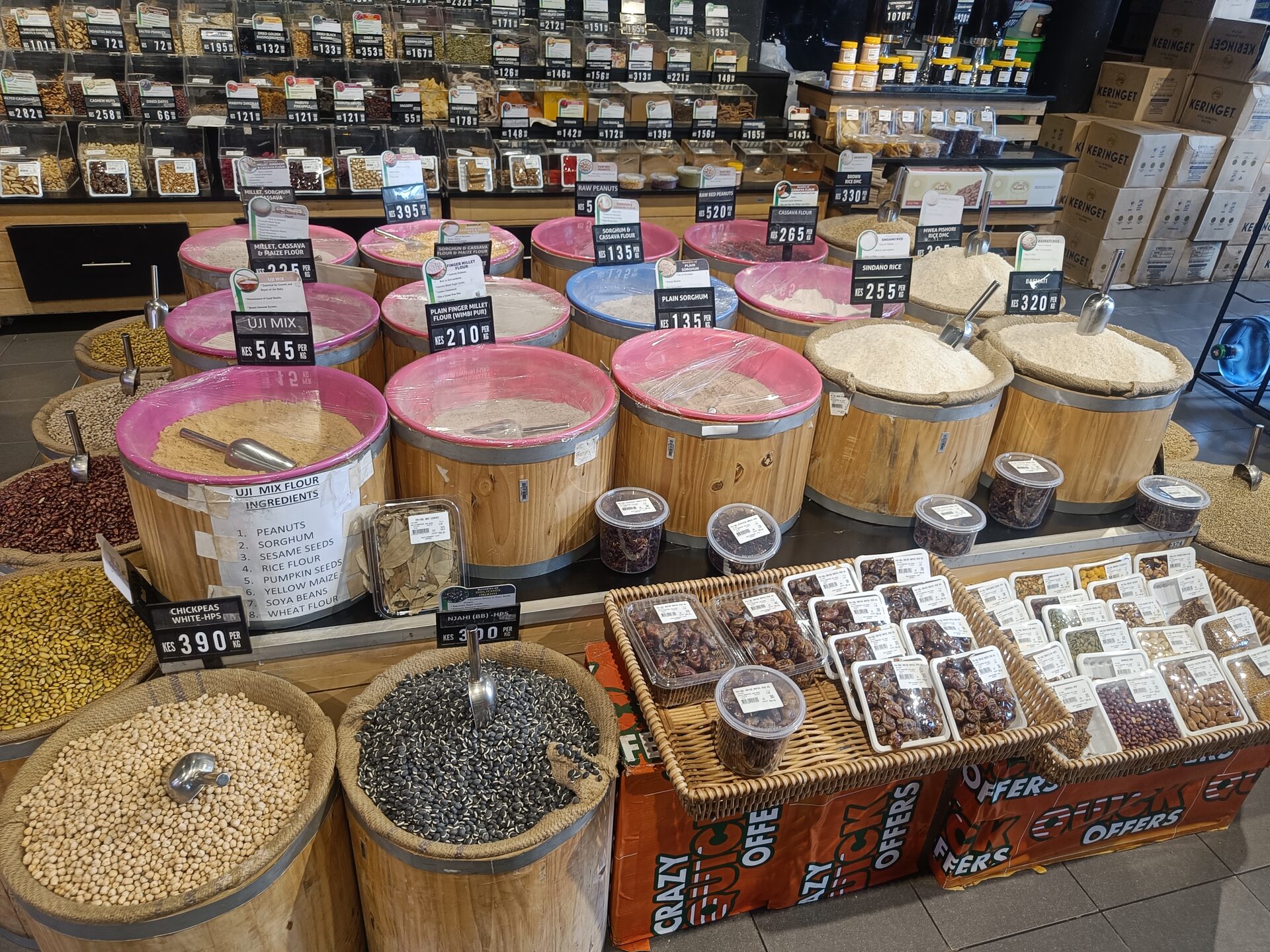 Nairobi market — the real economy